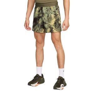 Nike Green and Black Athletic Shorts for Active Comfort